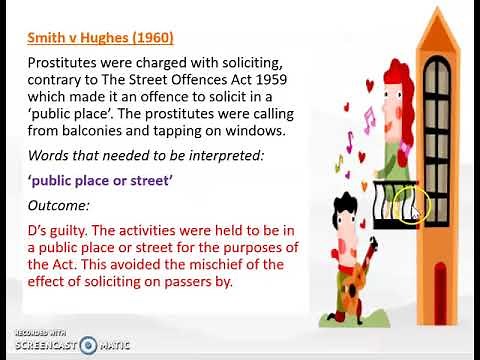 Statutory Interpretation - The Mischief Rule