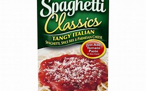 Kraft Spaghetti Classics Tangy Italian Spaghetti Dinner Discontinued