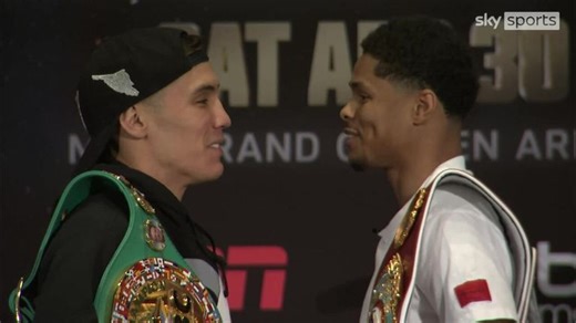 Oscar Valdez vs Shakur Stevenson: Stevenson delivers Canelo jibe while Valdez insists 'timing is right' for unification bout