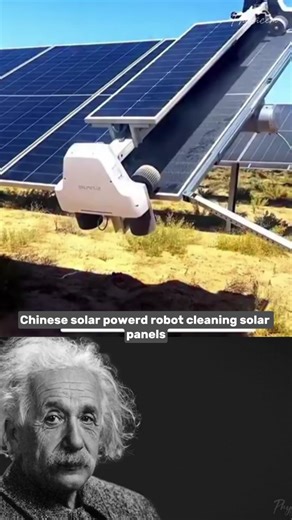 Solar-Cleaning Robot Powered BY Solar Energy 🤖☀️. #engineering #innovation