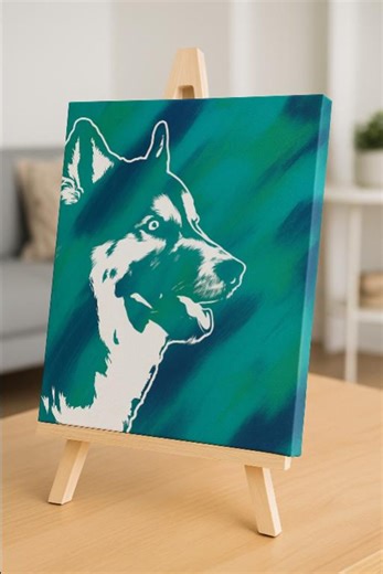 Personalized Pet Painting Kit – DIY Art Gift for Pet Lovers - Etsy