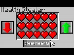 Minecraft UHC but i can steal health from other players..