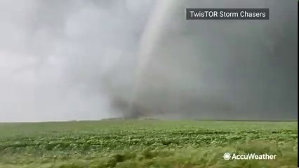 8.2K views · 172 reactions | Tornado-bearing storms brought damage to central Iowa yesterday. This tornado roared through Jewell, Iowa, around 5 p.m. local time: https://bit.ly/3rdJWNo | AccuWeather | Facebook