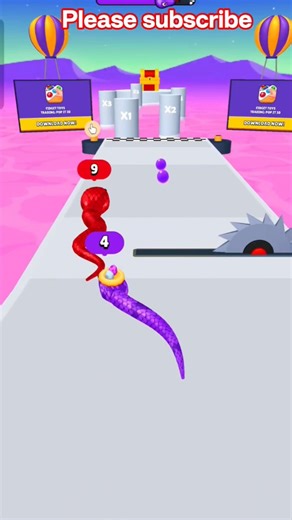 snake run 3d new update part 257 #viralvideo #snake #snakegame