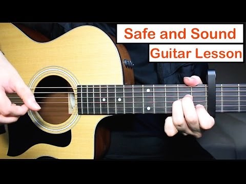 Safe and Sound - Taylor Swift Guitar Lesson Tutorial Chords ft. Civil Wars