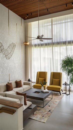 ArchPro on Instagram: "Step inside The Palagiri House in Kochi, a 9,000 sq. ft. tropical residence built on a 619 sq.m urban plot in Kaloor. Rising out of a neighborhood defined by narrow lanes and closely packed houses, this four-bedroom home shows how architecture can transform a tight urban site into a spacious, light-filled retreat. Completed in just 18 months, the house blends tropical design principles with modern family living. Instead of occupying the entire ground, the architects lifted