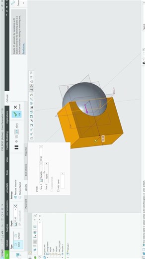 PTC CREO | PART MODELLING TUTORIAL | EYE BOLT