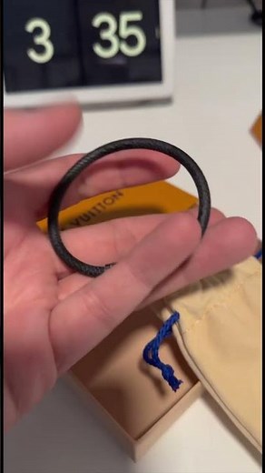 Louis Vuitton Men’s Keep It Damier Canvas Bracelet Unboxing LV Fashion Accessories #louisvuitton