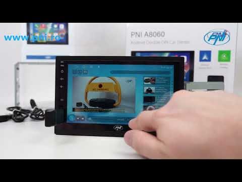 PNI A8060 car multimedia player with Android 13, 4GB DDR3/ROM 64GB, 7 inch screen, CarPlay, Android