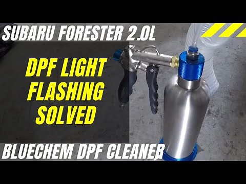 DPF light flashing! Subaru Forester 2.0L Turbo Diesel - FIX