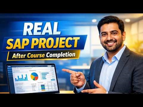 SAP REAL-TIME PROJECT LAUNCH 🚀ALL MODULES • ONE TEAM