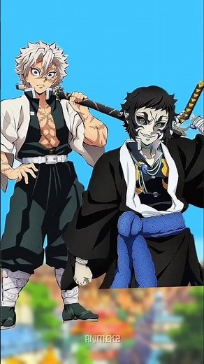 Sanemi VS All Demons || #anime #demonslayer