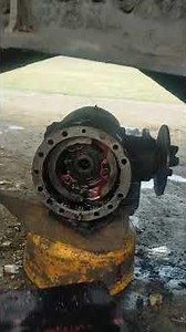 TEREX backhoe loader brake problem