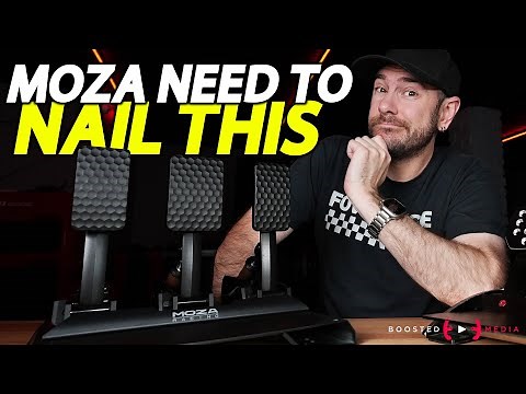 PLEASE BE GOOD! - MOZA Racing CRP2 Load Cell Sim Racing Pedals Review