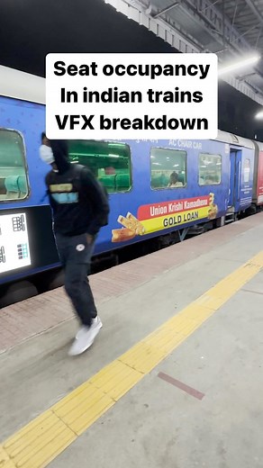 RiggedIndian | Train seat occupancy checker vfx breakdown #trains #occupy #vfx #cgi #indian | Instagram
