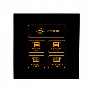 [Hot Item] Hotel Room Control RS485 Provide Modbus Protocol Smart Light Wall Switch