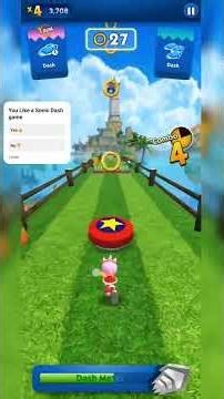 Sonic Dash Amy Gameplay | High Speed Run,Rings!