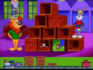 Reader Rabbit's Reading 1: Matchup Game, Level 6