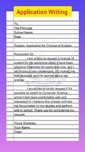 125K views · 1.1K reactions | Simple Application Writing  #application #viral #trend #trending fbreels #reelschallenge #education | Learn with Ishani | Facebook