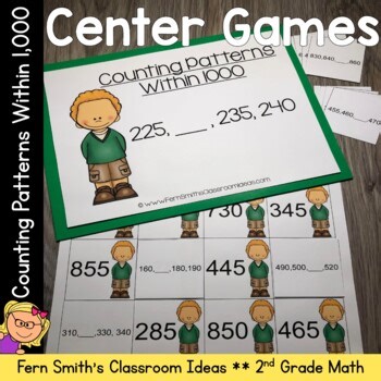 Counting Patterns Within 1,000 Center Games for Second Grade