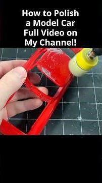 How to Polish Automotive Paint for Model Cars! #diy #polish #paint