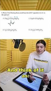 ACS Question: Regioselectivity #acs