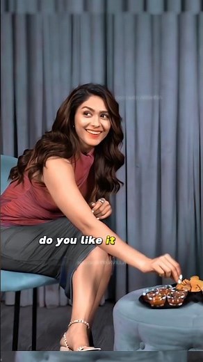 Cutest Moment😻 Mrunal Thakur | Unseen Bonding | Mrunal Thakur Interview