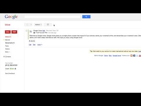 How to delete Google Voice messages