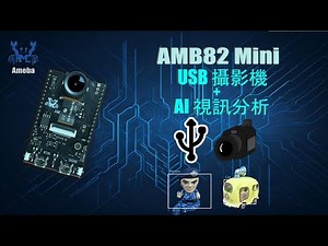 AMB82 Mini - USB 攝影機 + AI 視訊分析
