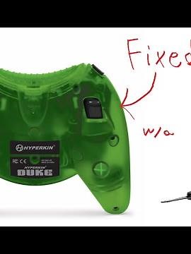HyperKin Duke Left Trigger Fix (Temporary)