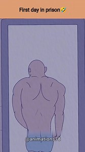 First day in prison🤣 #animation #memes #funnyanimation #2danimation #america | Animation's 78