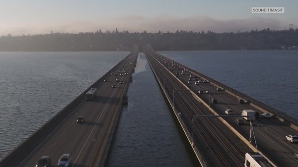 Light rail 2 Line officially connects east and west sides of Lake Washington
