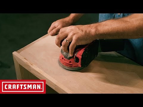 CRAFTSMAN V20* Cordless Random Orbit Sander | Tool Overview