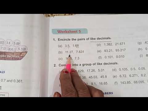 DAV Public School Class 5 Mathematics Unit 5 Worksheet 5 Solution