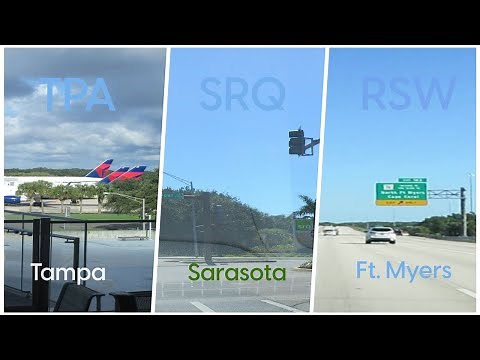 Tampa vs Fort Myers or Sarasota Airports Compared | 3 Flight Choices in Southwest Florida