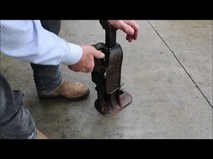 SIMPLEX 1017 RAILROAD JACK For Sale
