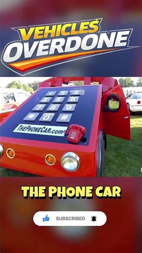 The Phone Car #extrememachines #automobile #epicmachines #overengineered #racing #weirdvehicles
