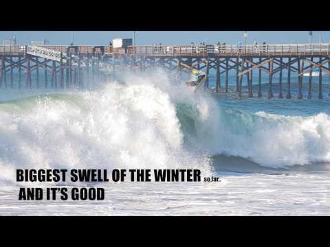 BIGGEST SWELL OF THE WINTER (so far) | SEAL BEACH | FEB 7th 2026