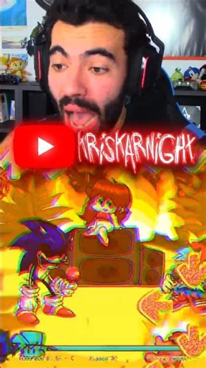 I'VE NEVER BEEN SO STRESSED IN MY ENTIRE LIFE 😨 #SonicExe #FridayNightFunkin #FNF #Shorts