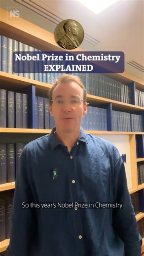 Nobel prize in chemistry awarded for work on molecular architecture The 2025 Nobel prize in chemistry has gone to Susumu Kitagawa, Richard Robson and Omar Yaghi for the development of materials full of cavities that can store and release gases such as carbon dioxide, known as metal-organic frameworks. Tap the link to learn more out the Nobel prize winners so far⁠ https://www.newscientist.com/article/2499298-nobel-prize-in-chemistry-awarded-for-work-on-molecular-architecture/ 🎤 Michael Le Page, 