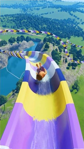 AWESOME Water Slide 😱🌊 | Planet Coaster 2
