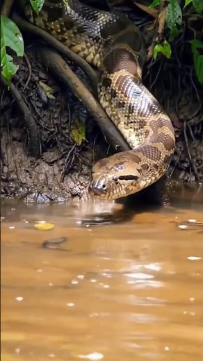 Anaconda’s Deadly Hunt – Realistic Jungle Ambush to Underwater Capture 🐍🌊