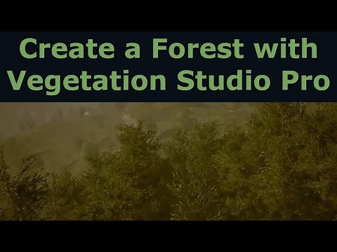 Forest Biome Masks on a Unity Terrain using Vegetation Studio Pro | #Unity #GameDev #Tutorial