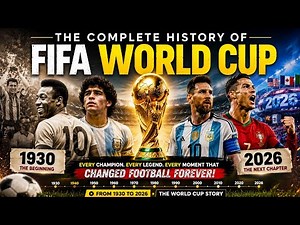 The Complete History of the FIFA World Cup (1930–2026) | Every Champion & Greatest Moments