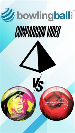 bowlingball.com Pyramid Scarab vs Blood Moon Rising & Blood Moon Evolve Comparison Video