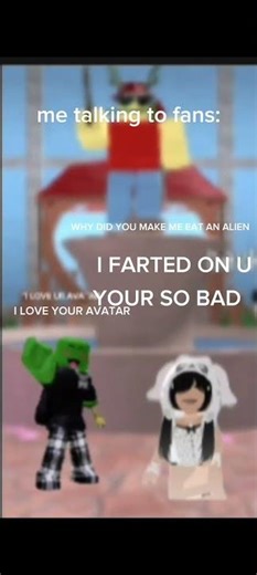 me talking to ruby vs a fan: #rblx #roblox