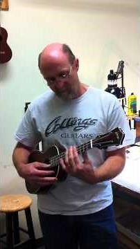 Collings Guitars Factory Tour - Steve McCreary on the Uke