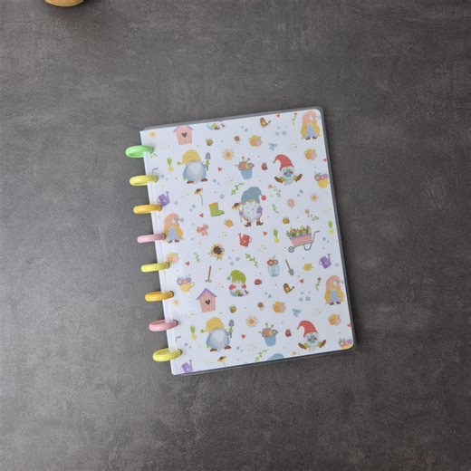 A5 Discbound Bullet Journal – 60 Bunte Seiten (90g) – Wendecover – 24 Discs Ø 24 Mm – Notizbuch Zum Nachfüllen - Etsy