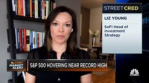 There's a lot riding on the value, cyclical trade this week, says SoFi's Liz Young