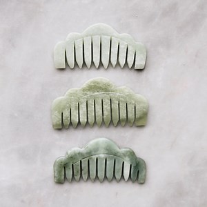 The Jade Massaging Gua Sha Comb